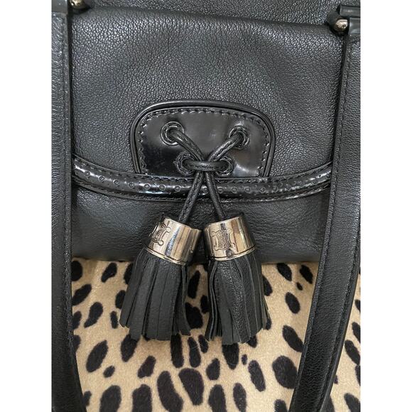 Vintage 00's Céline Tassel Bowling Shoulder Bag - Picture 2 of 10